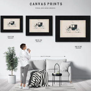 Design for Landaulet No 365 — Framed Wall Art Room View | Bella Frye