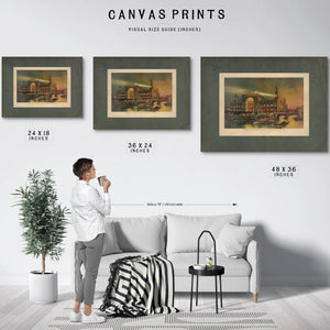 Electrical Building Worlds Columbian Exposition 1892 — Framed Wall Art Room View | Bella Frye