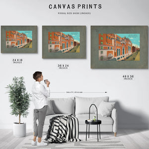 Cathedral of Dreams the Roxy Theatre — Framed Wall Art Room View | Bella Frye