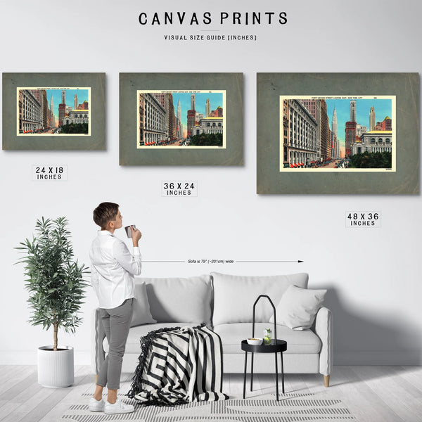 42nd Street — Framed Wall Art Room View | Bella Frye