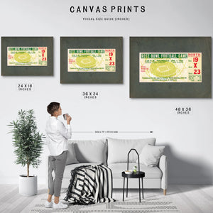 Rose Bowl Ticket 634918929 66fd9c — Framed Wall Art Room View | Bella Frye
