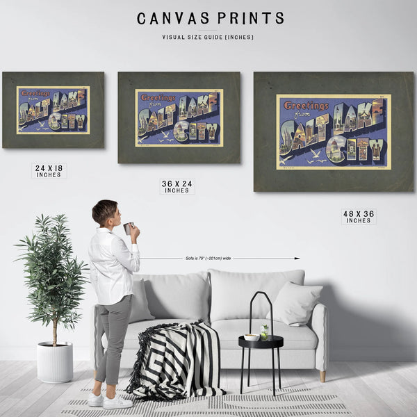 Utah Salt Lake City — Framed Wall Art Room View | Bella Frye