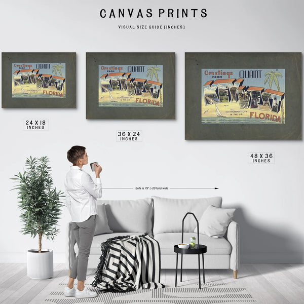 Florida Key West — Framed Wall Art Room View | Bella Frye