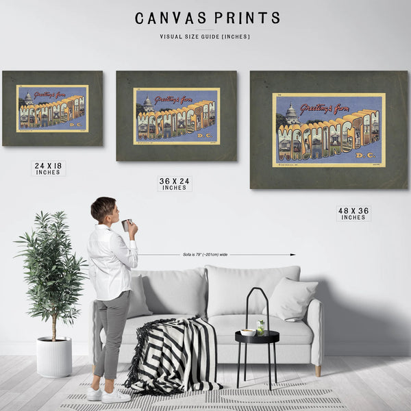 Washington Dc — Framed Wall Art Room View | Bella Frye