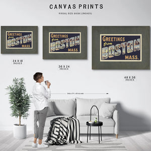 Massachusetts Boston — Framed Wall Art Room View | Bella Frye