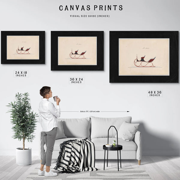 Design for Victoria Sleigh No 3551 — Framed Wall Art Room View | Bella Frye