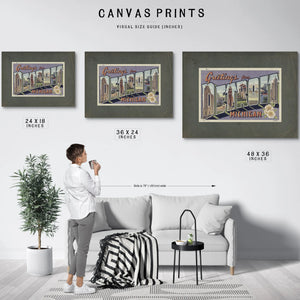Michigan Detroit — Framed Wall Art Room View | Bella Frye