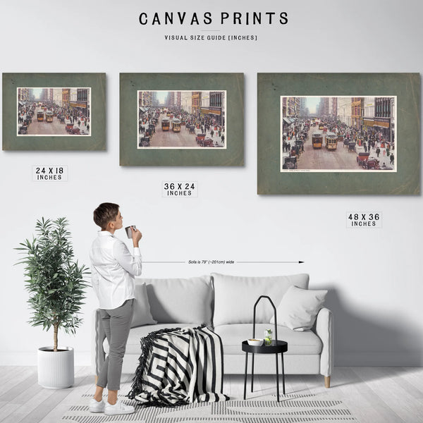 23rd Street — Framed Wall Art Room View | Bella Frye
