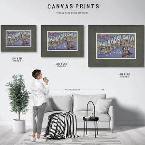 Pennsylvania Philadelphia — Framed Wall Art Room View | Bella Frye