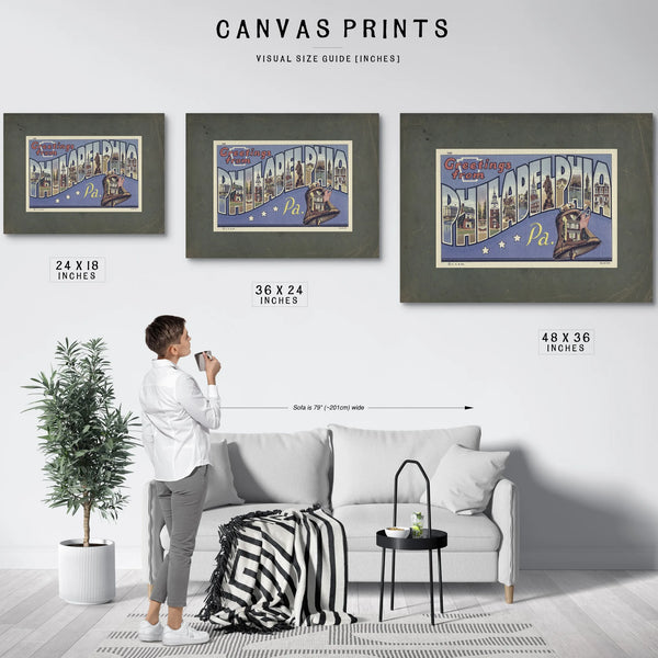 Pennsylvania Philadelphia — Framed Wall Art Room View | Bella Frye