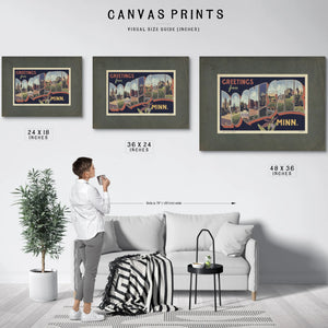 Minnesota Rochester — Framed Wall Art Room View | Bella Frye