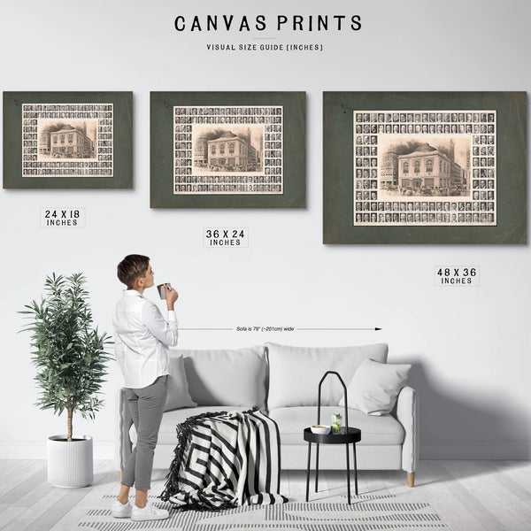 Boston Stock Exchange 191 — Framed Wall Art Room View | Bella Frye