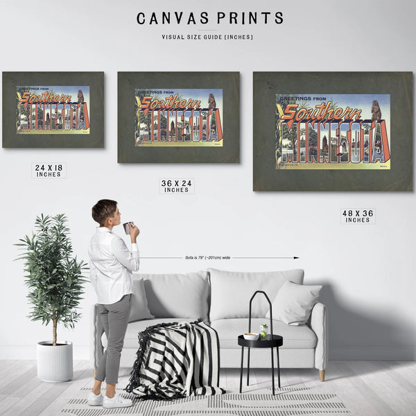 Minnesota Southern — Framed Wall Art Room View | Bella Frye