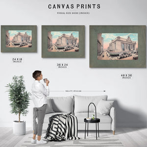 The Iron Cathedral Grand Central Terminal in the Age of Steam — Framed Wall Art Room View | Bella Frye