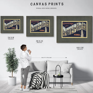Pennsylvania Pittsburgh — Framed Wall Art Room View | Bella Frye