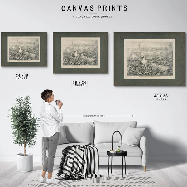 Capture of El Caney El Paso Fortifications of Santiago 1898 — Framed Wall Art Room View | Bella Frye