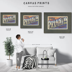 Georgia Atlanta — Framed Wall Art Room View | Bella Frye