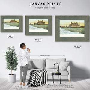 The Gateway of Forgotten Names — Framed Wall Art Room View | Bella Frye