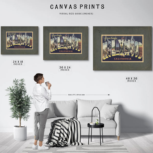 California Hollywood — Framed Wall Art Room View | Bella Frye