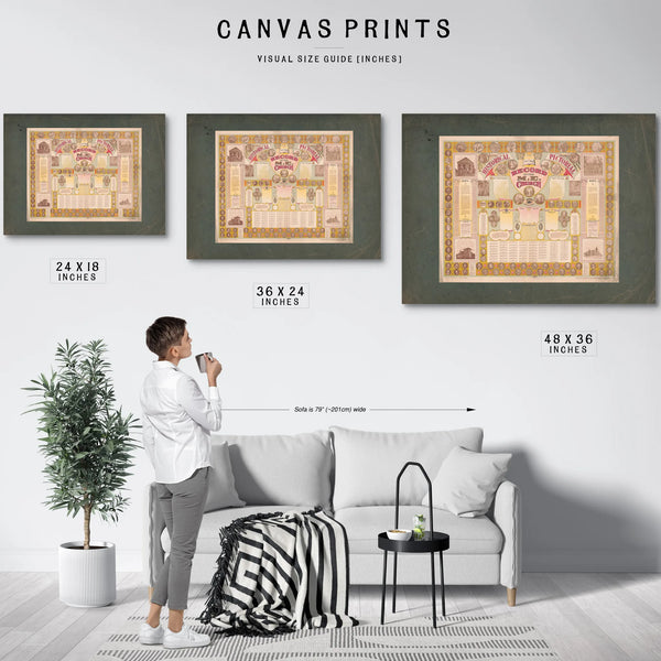 Historical Pictorial Record of the Me Church 194 — Framed Wall Art Room View | Bella Frye