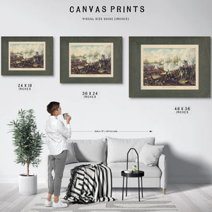 Battle of New Orleans 189 — Framed Wall Art Room View | Bella Frye