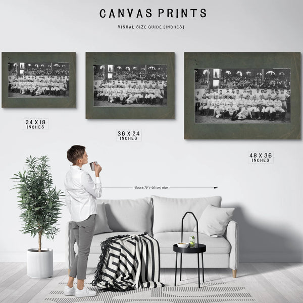 World Series Boston Americans B9d3 — Framed Wall Art Room View | Bella Frye