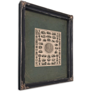 Three 1833 1837 — Bourbon Framed Canvas Print | Bella Frye