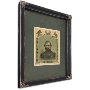 Dr Benjamin F Stephenson 1884 — Ebony Framed Canvas Print | Bella Frye