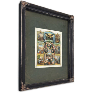 American Order of United Mechanics 19th Century — Ebony Framed Canvas Print | Bella Frye