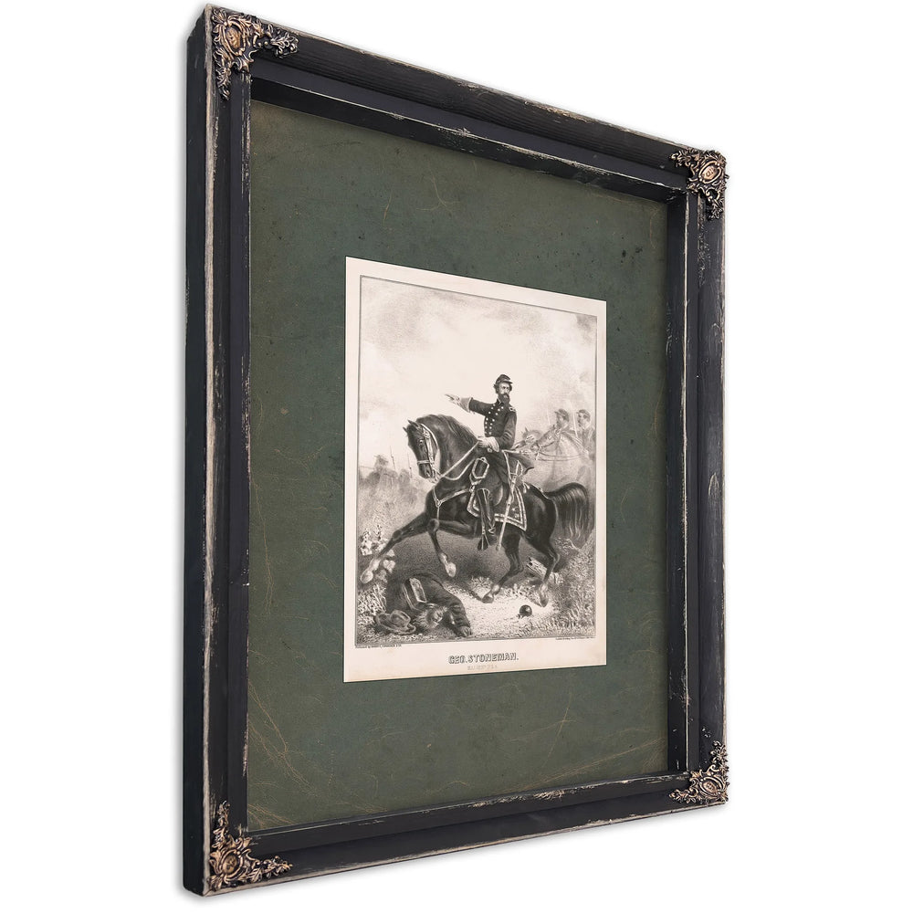 George Stoneman 19th Century — Ebony Framed Canvas Print | Bella Frye