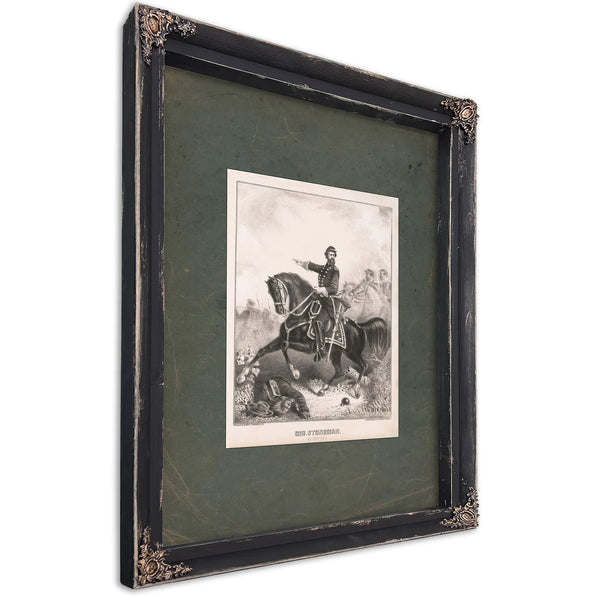 George Stoneman 19th Century — Ebony Framed Canvas Print | Bella Frye