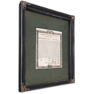 Declaration of Independence and Its Signers 196 — Ebony Framed Canvas Print | Bella Frye