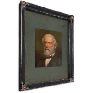 Robert Edward Lee 1877 — Ebony Framed Canvas Print | Bella Frye