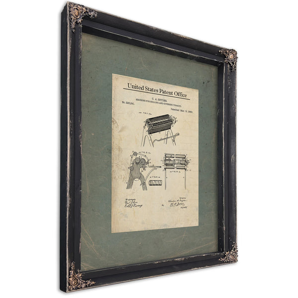 Nadab — Ebony Framed Canvas Print | Bella Frye
