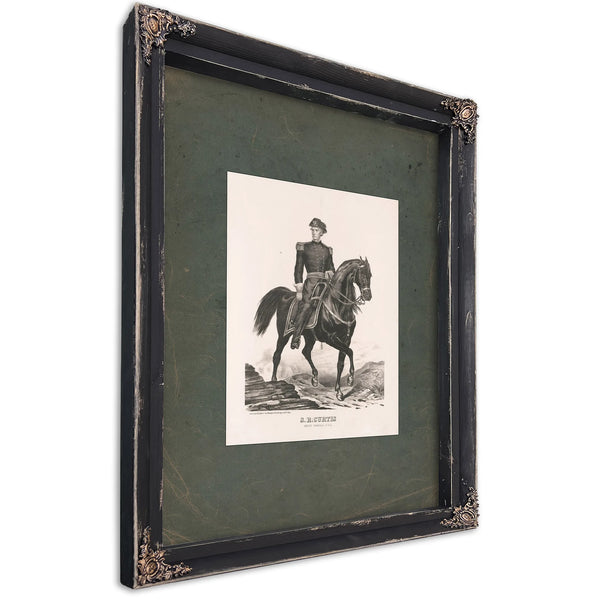 Samuel Ryan Curtis 19th Century — Ebony Framed Canvas Print | Bella Frye