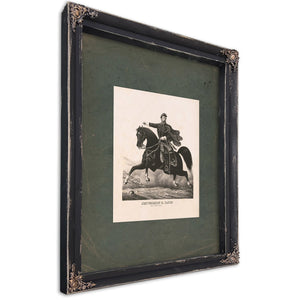 Jefferson Columbus Davis 19th Century — Ebony Framed Canvas Print | Bella Frye