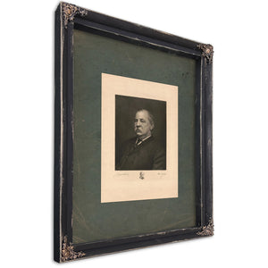 Grover Cleveland 196 — Ebony Framed Canvas Print | Bella Frye
