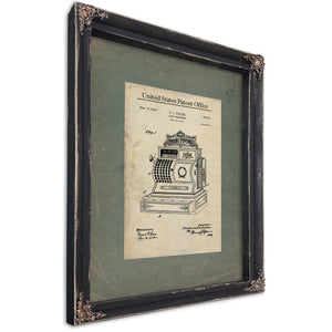 The Merchants Mechanical Conscience — Ebony Framed Canvas Print | Bella Frye