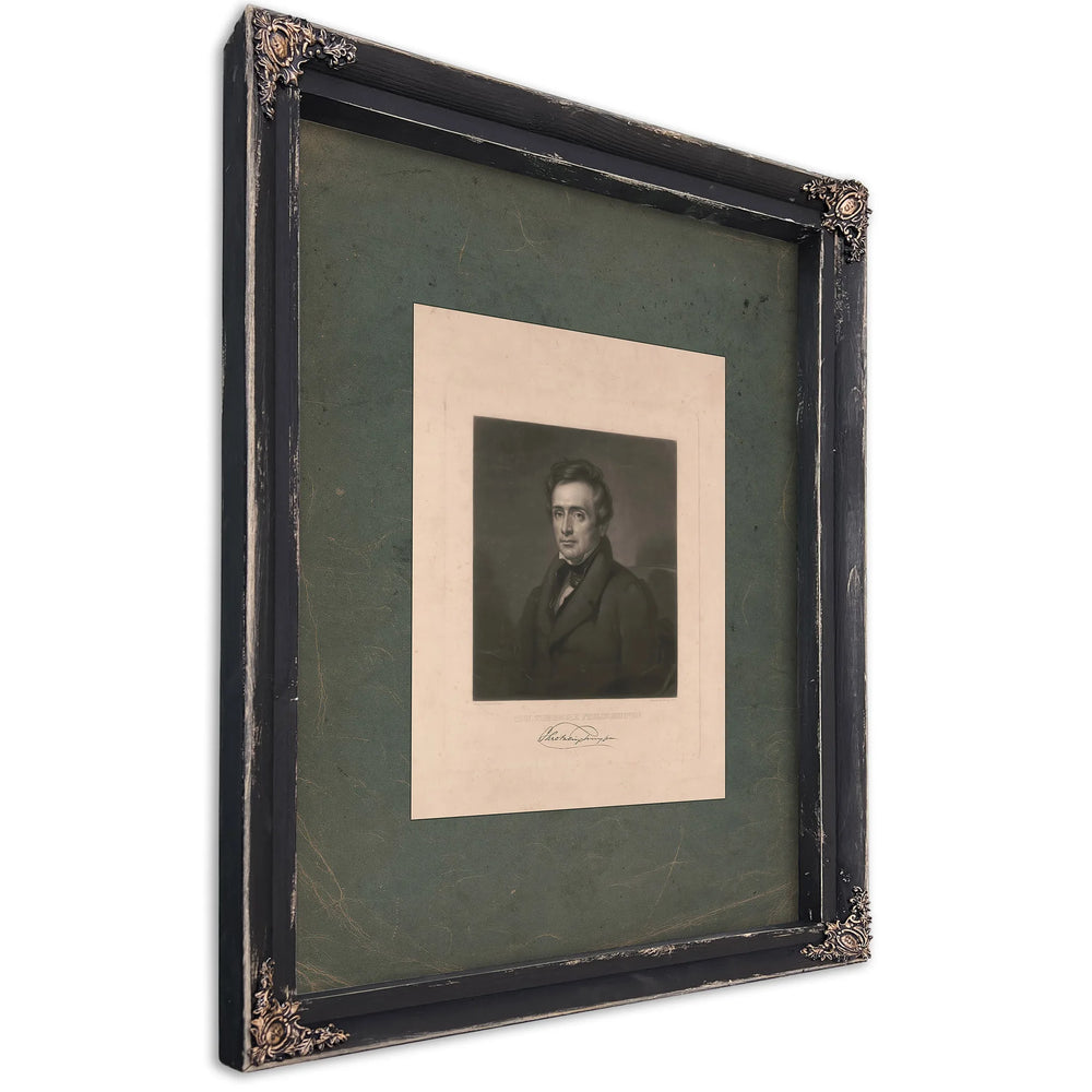 Hon Theodore Frelinghuysen 185 189 — Ebony Framed Canvas Print | Bella Frye