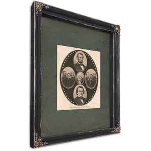 The Defenders of Our Union 19th Century — Ebony Framed Canvas Print | Bella Frye