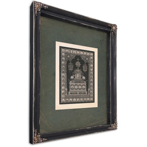 Memorial to the Loyal Sons of the South the Brave Confederate Heroes 1892 — Ebony Framed Canvas Print | Bella Frye
