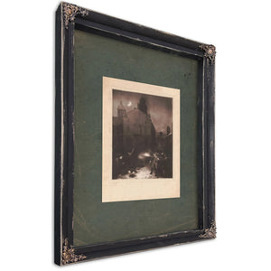 The Boston Massacre 189 — Ebony Framed Canvas Print | Bella Frye