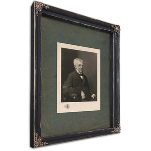 Oliver Wendell Holmes 1894 — Ebony Framed Canvas Print | Bella Frye