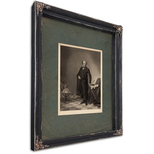 John Caldwell Calhoun 1852 — Ebony Framed Canvas Print | Bella Frye