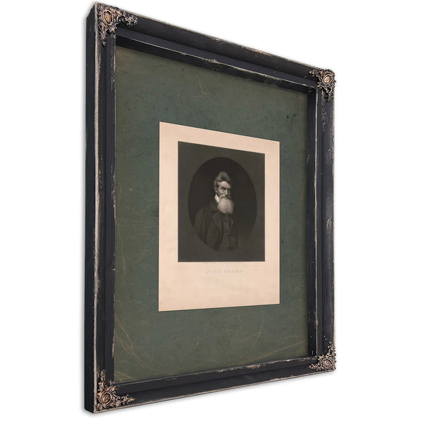 John Brown 19th Century — Ebony Framed Canvas Print | Bella Frye