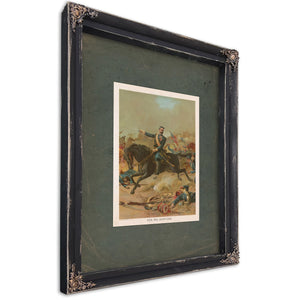 General Philip Sheridan 1891 — Ebony Framed Canvas Print | Bella Frye