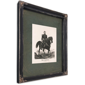 William Buel Franklin 19th Century — Ebony Framed Canvas Print | Bella Frye