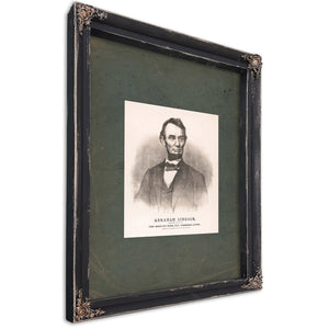 Abraham Lincoln Assassinated April 14 1865 19th Century — Ebony Framed Canvas Print | Bella Frye