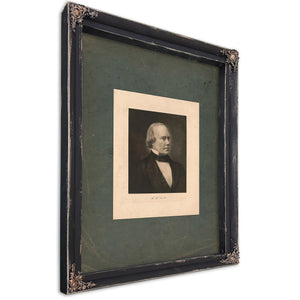 Benjamin Robbins Curtis 1899 — Ebony Framed Canvas Print | Bella Frye