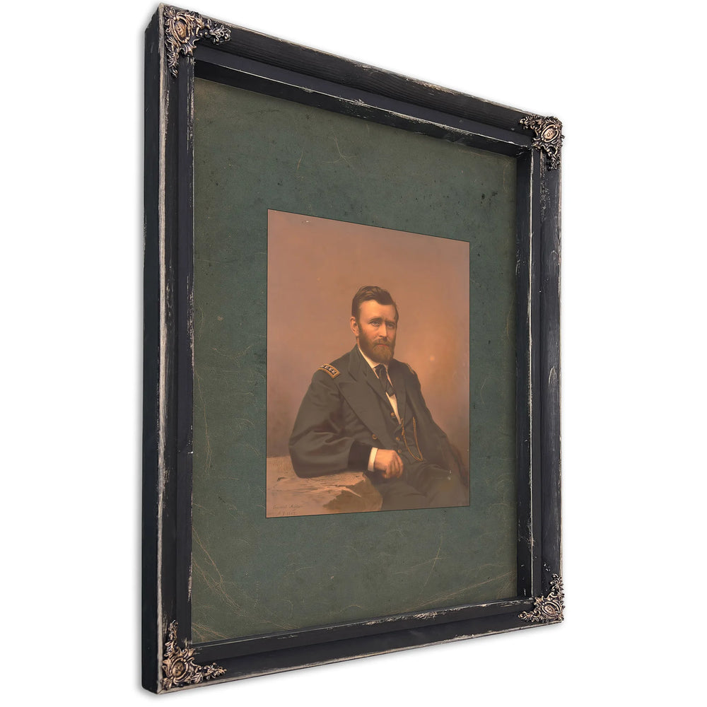 Ulysses S Grant 19th Century 1 — Bourbon Framed Canvas Print | Bella Frye
